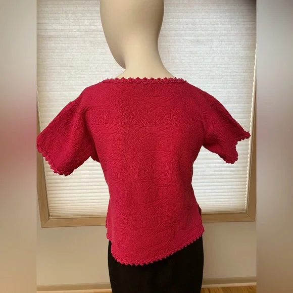 Salsa Size L (runs smaller see pics) 100% Cotton Hand loomed - Picture 3 of 7